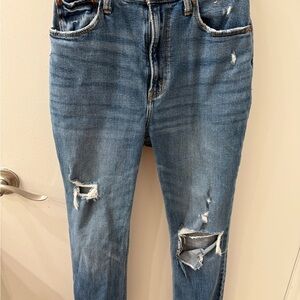 Abercrombie & Fitch Ultra High Rise Blue Jeans